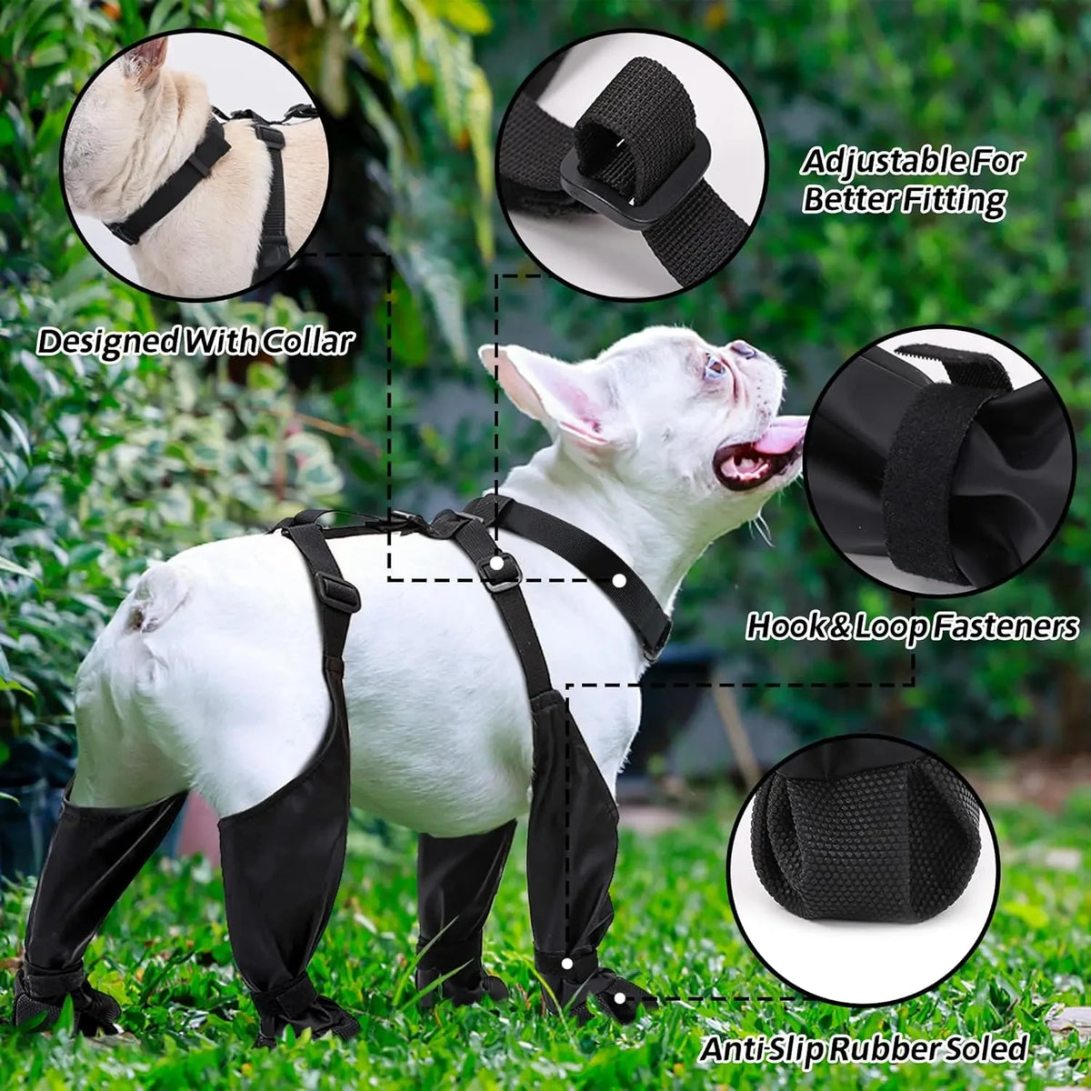 SecureFit Waterproof Dog Shoes